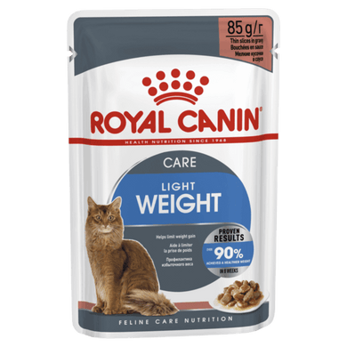 Pack of ROYAL CANIN CAT ULTRA LIGHT GRAVY 85GX12