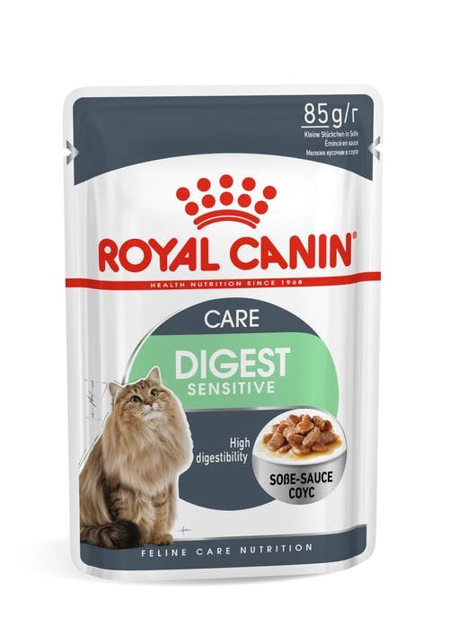 Pack of ROYAL CANIN CAT DIGEST SENS GRAVY 85GX12