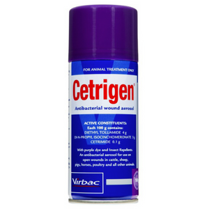 CETRIGEN WOUND SPRAY 100G