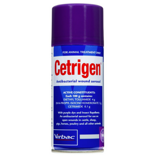 CETRIGEN WOUND SPRAY 100G