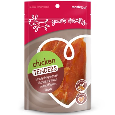 YOURS DROOLLY CHICKEN TENDERS 100G