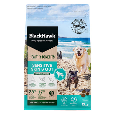 BLACK HAWK DOG HB SKIN 2KG