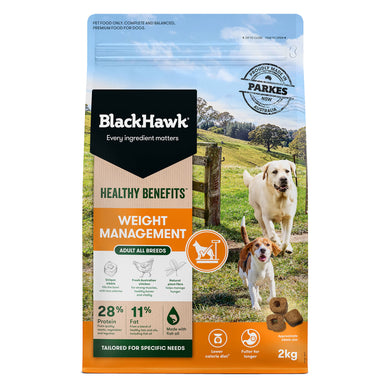 BLACK HAWK DOG HB WEIGHT 2KG