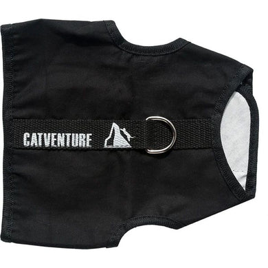 CATVENTURE CAT HARNESS BLACK SMALL