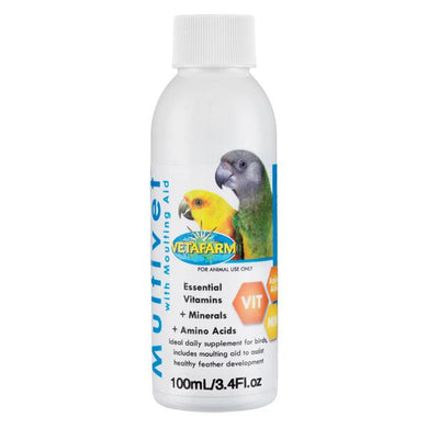 VETAFARM MULTIVET WITH MOULTINGAID 100ML