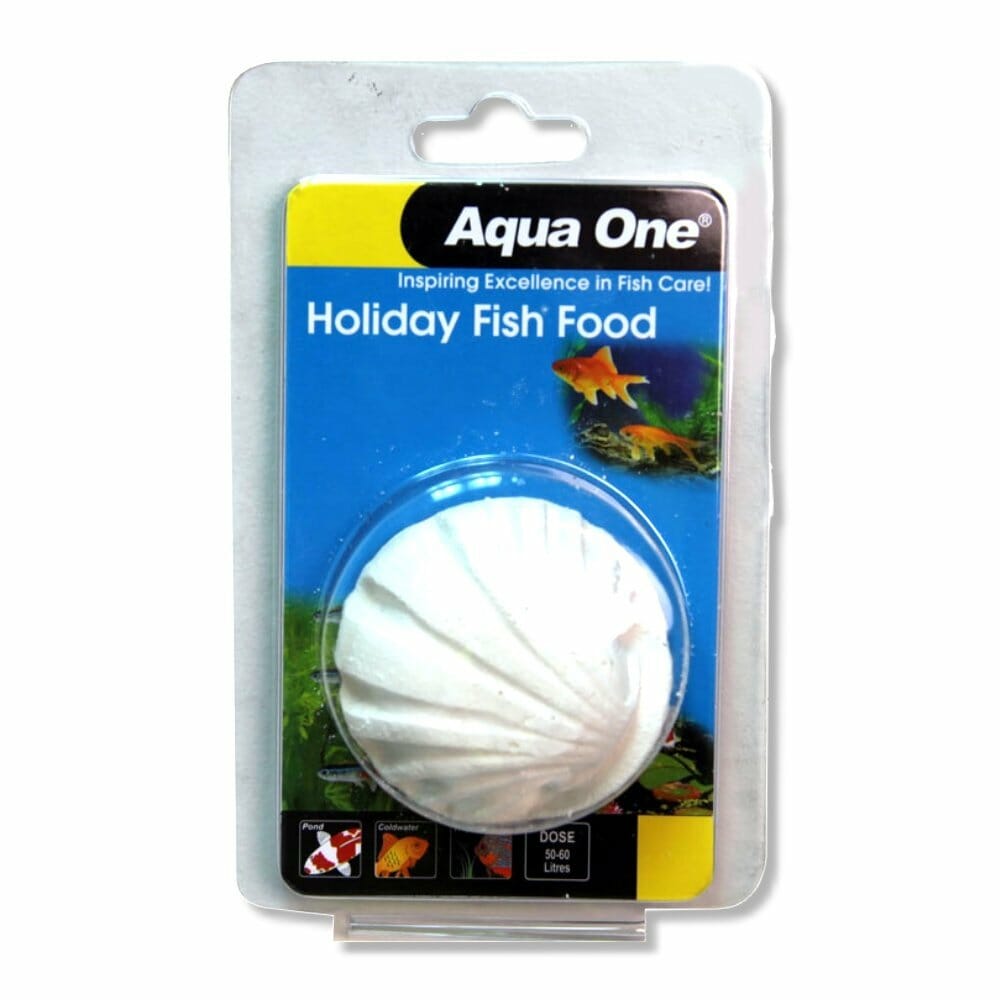 AQUA ONE BLOCK HOLIDAY FISH FOOD 40G