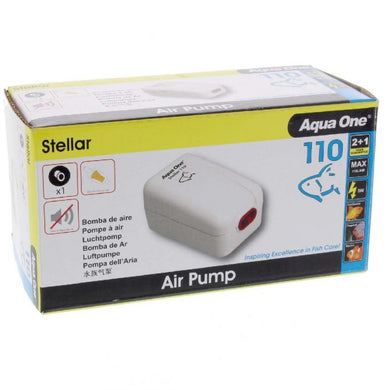 DISCONTINUED- STELLAR 110 AQUA ONE AIR PUMP 110 L/HR