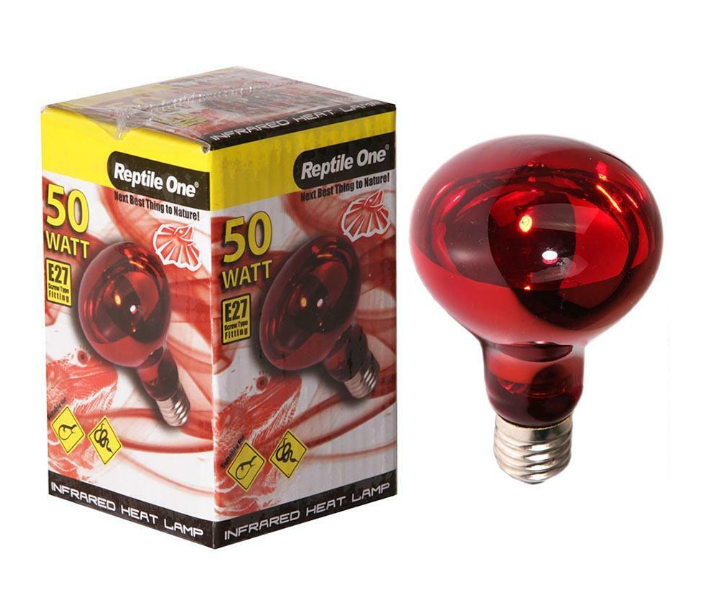 REPTILE ONE HEAT LAMP INFRARED MD 50W