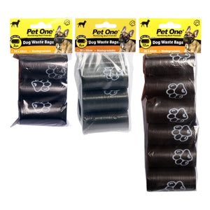 PET ONE WASTE BAGS 3PK