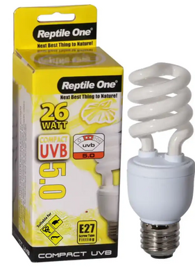 REPTILE ONE COMPACT UVB BULB 26W 5.0