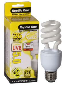 REPTILE ONE COMPACT UVB BULB 26W 5.0