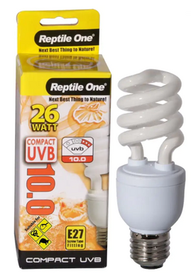REPTILE ONE COMPACT UVB BULB 26W 10.0