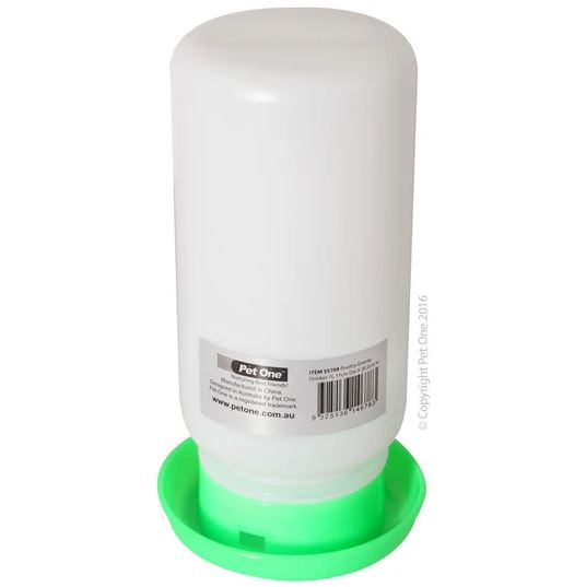 POULTRY GRAVITY DRINKER 1L 11CM