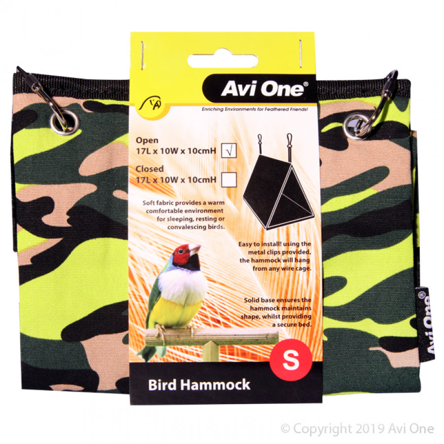 AVI ONE BIRD HAMMOCK OPEN S 17L X 10W X 10CM H