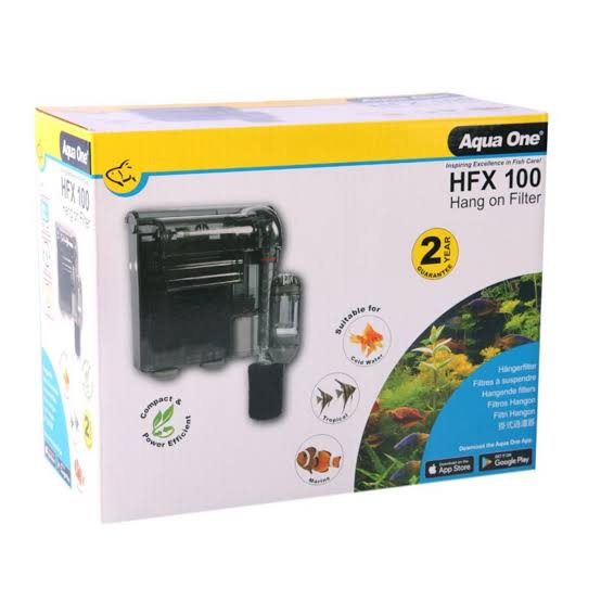 AQUA ONE HFX 100 HANG ON FILTER 350L/HR
