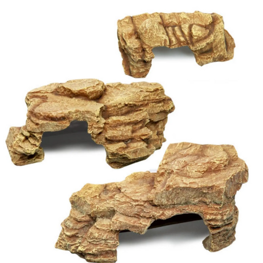 REPTILE ONE REPTILE CAVE SMALL CLAY