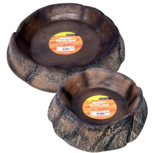 REPTILE ONE MONSTER REPTILE BOWL XL SILTSTONE 50X50CM