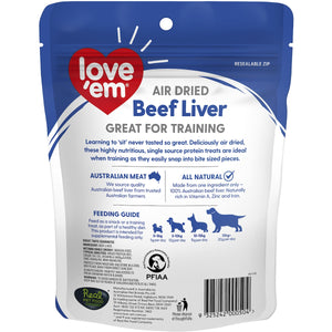 LOVE EM BEEF LIVER 90G