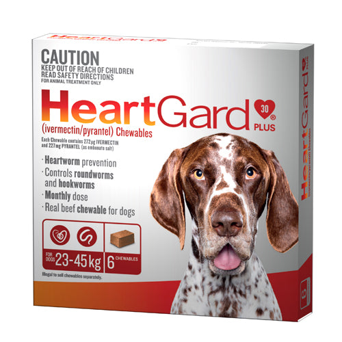 HEARTGARD BROWN PLUS 6PK