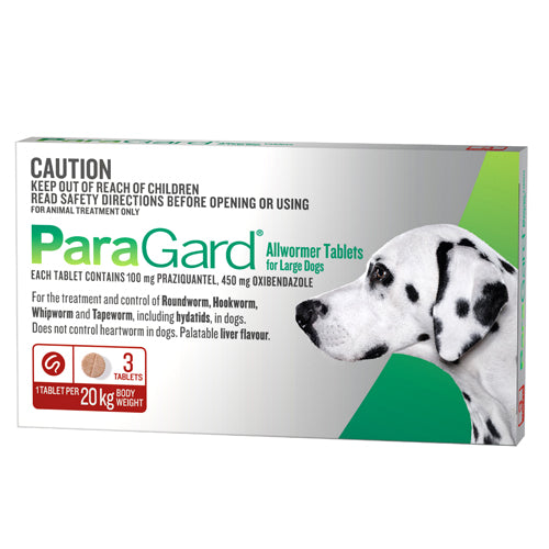 PARAGARD LARGE DOG 3PK