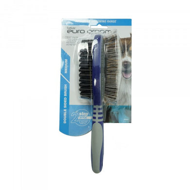 EURO GROOM DOG PIN/BRISTLE BRUSH - MEDIUM