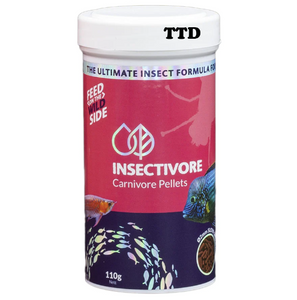 INSECTIVORE CARNIVORE PELLETS 110G