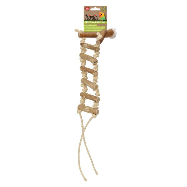 BIRDIE NATURAL TOY - JAWS ROPE LADDER