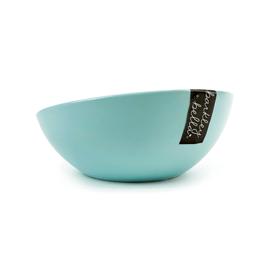 BARKLEY & BELLA BOWL CERAMIC ERGONOMIC BLUE 600ML