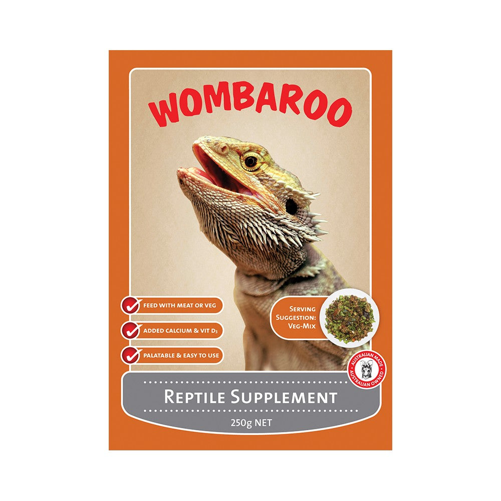 WOMBAROO REPTILE MIX 250G