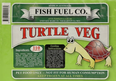 FISH FUEL TURTLE VEG 110G