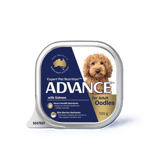 ADVANCE DOG WET SALMON 100G