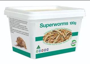 PISCES LIVE SUPERWORMS 100G