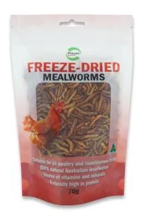 PISCES MEALWORMS DRIED 70G