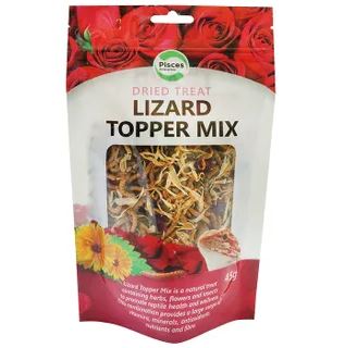 PISCES DRIED LIZARD TOPPER MIX 45G