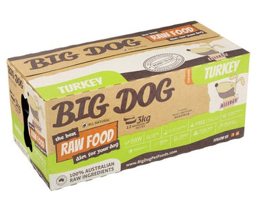 BIG DOG TURKEY FOR DOGS 3KG