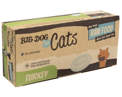 BIG DOG TURKEY FOR CATS 1.38KG