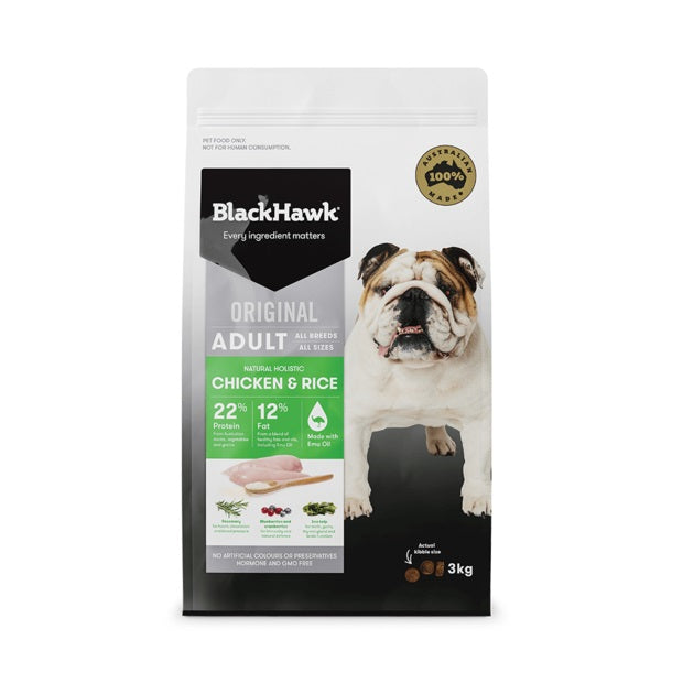 BLACK HAWK CHICKEN RICE 3KG