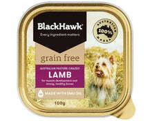 Load image into Gallery viewer, BLACK HAWK WET GRAIN FREE LAMB 100G