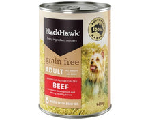 Load image into Gallery viewer, BLACK HAWK WET GRAIN FREE BEEF 400G