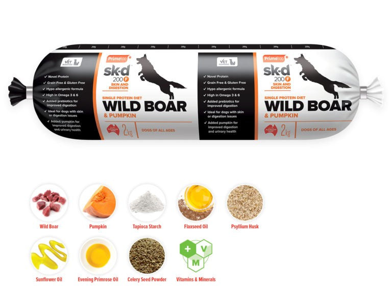 PRIME100 WILD BOAR & PUMPKIN 2KG