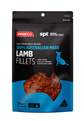 PRIME100 TREAT LAMB FILLET 100G