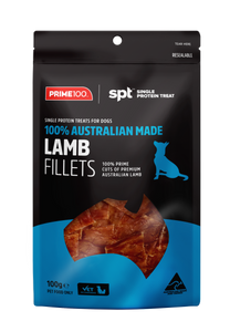 PRIME100 TREAT LAMB FILLET 100G