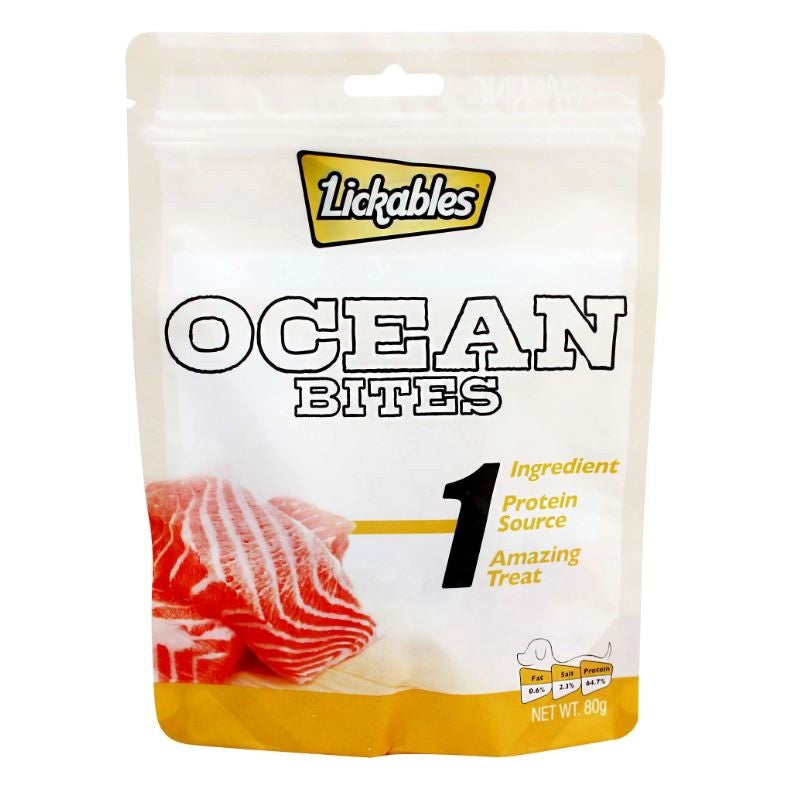 LICKABLES 1 OCEAN BITES 80G