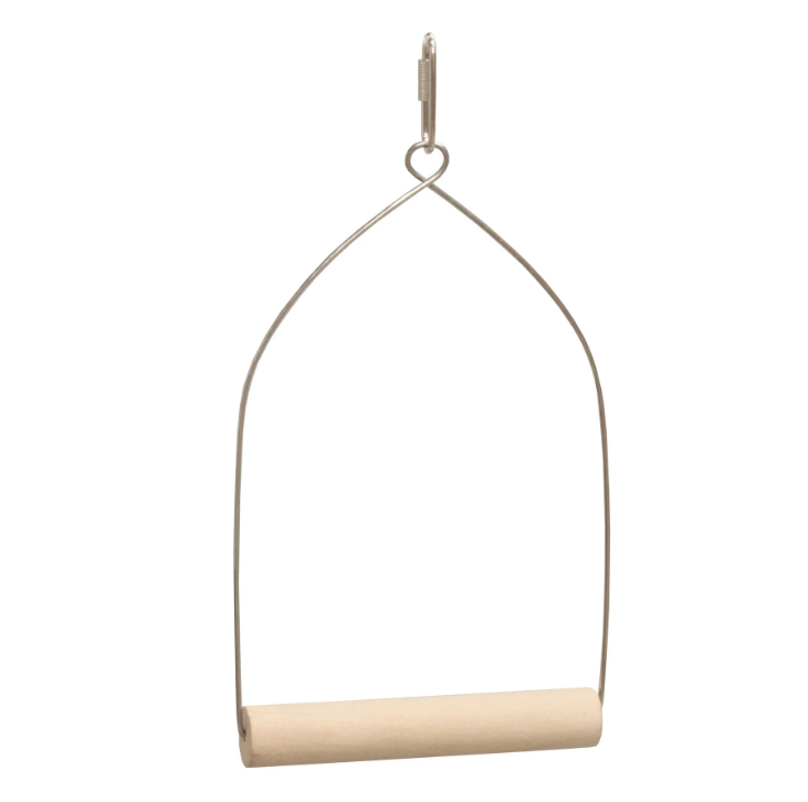 KAZ BIRD TOY D SWING WOODEN LG