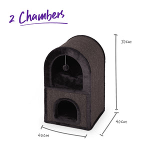 KAZ 2 CHAMBER DEN CHARCOAL