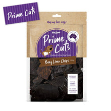 Load image into Gallery viewer, KAZOO PRIME CUTS BEEF LIVER CHIPS 220G