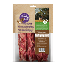 Load image into Gallery viewer, KAZOO PRIME CUTS BRAIDED BEEF BULLY STICKS 20CM 6PK