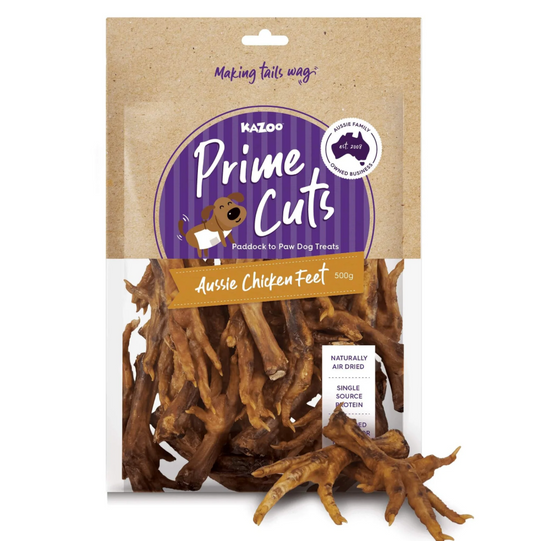 KAZOO PRIME CUTS CHICKEN FEET 500G