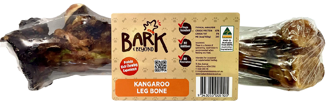 BARK & BEYOND KANGAROO LEG BONE