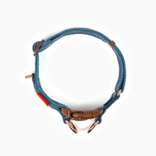 Load image into Gallery viewer, EZYDOG COLLAR DOUBLE UP S DENIM